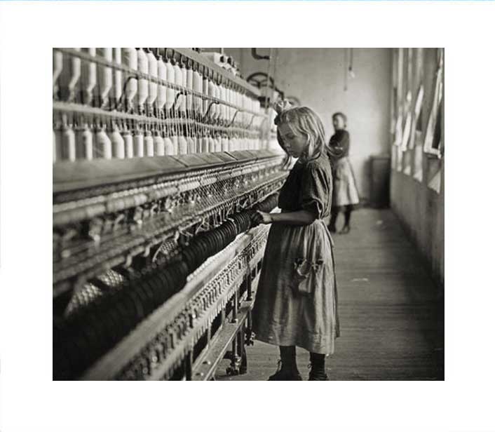 Cotton Mill Girl Lewis Hine 1908